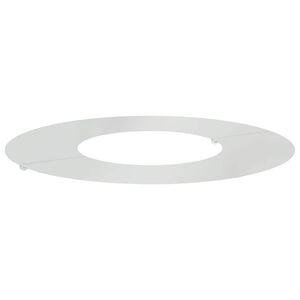 vidaXL potrivit pentru inel de copac plat Argintiu &Oslash;30/60 cm