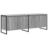 vidaXL Cabinet TV 140 x 36 x 49.5 cm Gri Sonoma Lemn prelucrat