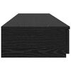 vidaXL Sertare pentru pat cu sertar Stejar Negru 135 x 36,5 x 16,5 cm
