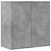 vidaXL Dulapuri, 2 buc., gri beton, 79x38x80 cm, lemn prelucrat