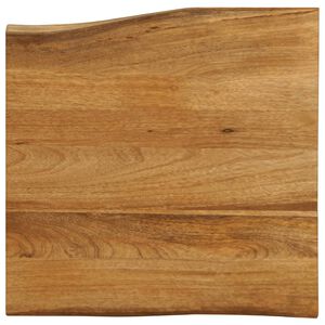 vidaXL Blat masă cu margini, 40x40x3,8 cm, lemn masiv mango