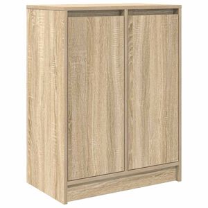vidaXL Bufetă Stejar Sonoma 57x34x76 cm Lemn prelucrat
