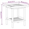 vidaXL Măsuță de cafea, 45x45x45 cm, bambus
