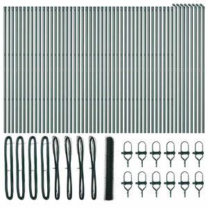 vidaXL St&acirc;lp de gard. Verde