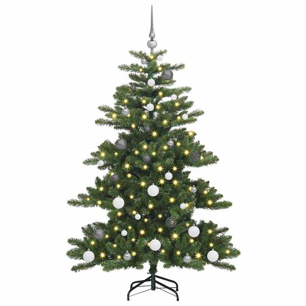vidaXL Brad de Crăciun artificial cu ramuri articulare Verde 150 cm