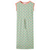 Rochie pentru copii, verde mentă antichizat, 92