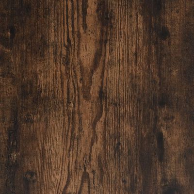 vidaXL Măsuță de cafea, stejar fumuriu, 90x60x35 cm, PAL