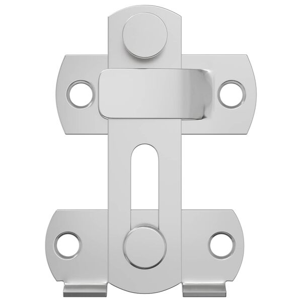 vidaXL Yale pentru ușă 12 pcs Argintiu 70 x 8 mm Oțel