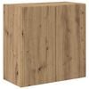 vidaXL Dulap TV de perete 59,5 x 31 x 60 cm Stejar Artizanal