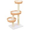 vidaXL Ansamblu pentru pisici cu st&acirc;lp funie sisal, natural, salcie