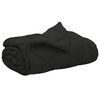 vidaXL Pilotă de vară 240 x 260 cm Vară 200 gsm Negru