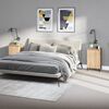 vidaXL Noptiere, 2 buc., stejar sonoma, 40x35x70 cm, lemn prelucrat