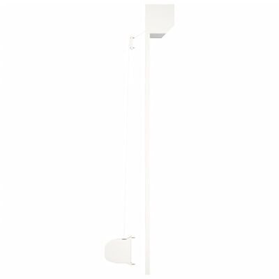 vidaXL Oblon rulant, alb, 110 x 130 cm, aluminiu