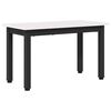 vidaXL Masă de cafea Alb 60 x 30 x 36 cm Lemn de pin masiv