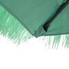 vidaXL Umbrelă soare de grădină cu st&acirc;lp din oțel, verde 269x269x235cm
