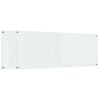 vidaXL Panou de bucătărie 2 buc. Transparent 110 x 40 cm