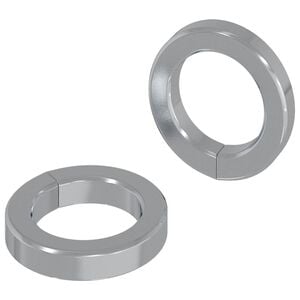 vidaXL Washer cu arc 2 buc. Alb 13 x 1 mm Fier