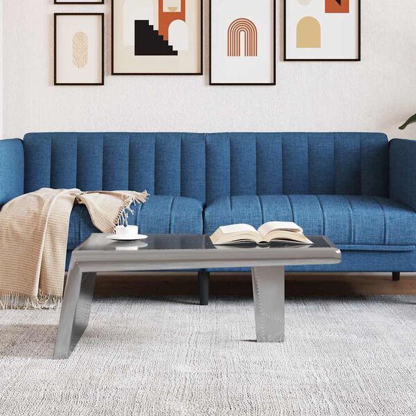 vidaXL Masă cafea Aviator, &icirc;n stil vintage aeronavă Airman