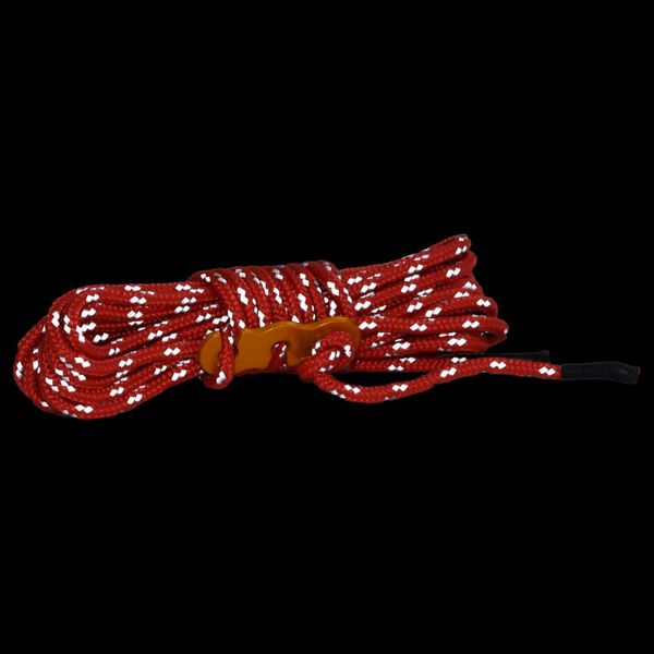 vidaXL Funie pentru cort cu chei reflectorizante, 8 buc., 4 m, 4 mm