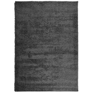 vidaXL Covor pufos "PAMPLONA" fire &icirc;nalte antracit modern 120x170 cm