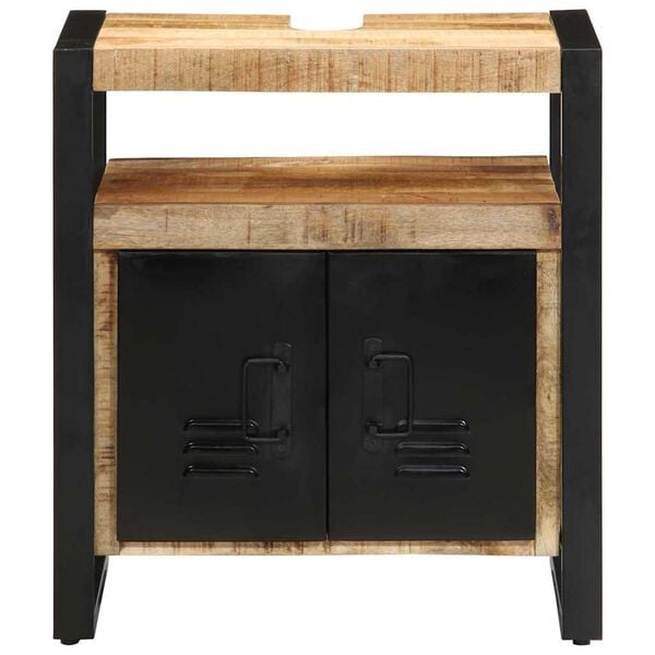 vidaXL Dulap de Baie cu raft Maro 55 x 35 x 60 cm Lemn de mango solid