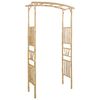 vidaXL Arc de Grădină natural 110 x 40 x 205 cm Bambus