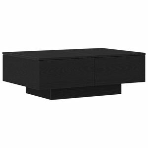 vidaXL Masă de cafea Stejar Negru 90 x 60 x 31 cm Lemn prelucrat