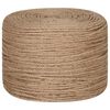 vidaXL Funie de iută 50 m lungime, 6 mm grosime