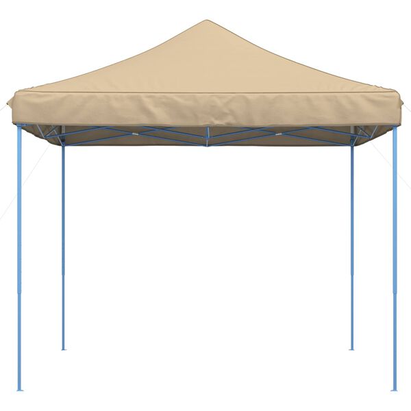 vidaXL Cort de petrecere pliabil Pop-Up, 292x292x315 cm, bej