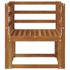 vidaXL Canapea de exterior Lemn Solid de Acacia natural