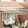 vidaXL Cortina Retractabilă Manual Multicolour 350 x 250 cm