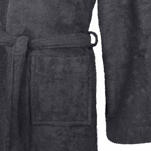 vidaXL Halat de baie KINN Antracit XL Bumbac