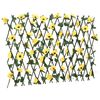 vidaXL&nbsp;Spalier cu iederă artificială, extensibil, galben, 180x60 cm