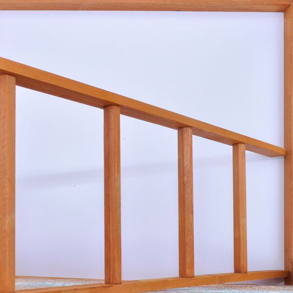 vidaXL Cușcă de păsări, 65 x 63 x 165 cm, lemn