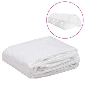 vidaXL Copertină de rezervă pentru seră (18 m&sup2;), transparent, 3x6x2 m