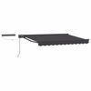 vidaXL Cort electric retractabil Antracit și gri 3,5 x 2,5 m