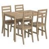 vidaXL Set mobilier de bucătărie, 5 piese, lemn masiv de acacia