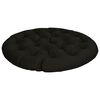 vidaXL Perna pentru fotoliul Papasan VIANEN 100% Polyester Negru