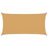 vidaXL P&acirc;nză parasolar, 2,5x4,5 dreptunghiular 2,5x5 m HDPE 160 g/m&sup2;