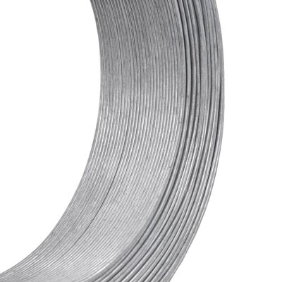vidaXL Fir de tensionare pentru gard, 250 m, 2 mm, oțel
