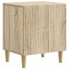vidaXL Dulap de noapte Stejar Sonoma 43 x 34,5 x 50 cm Lemn prelucrat