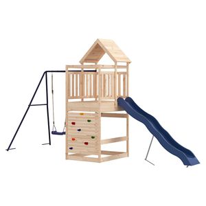 vidaXL Set de joacă pentru exterior, lemn masiv de pin