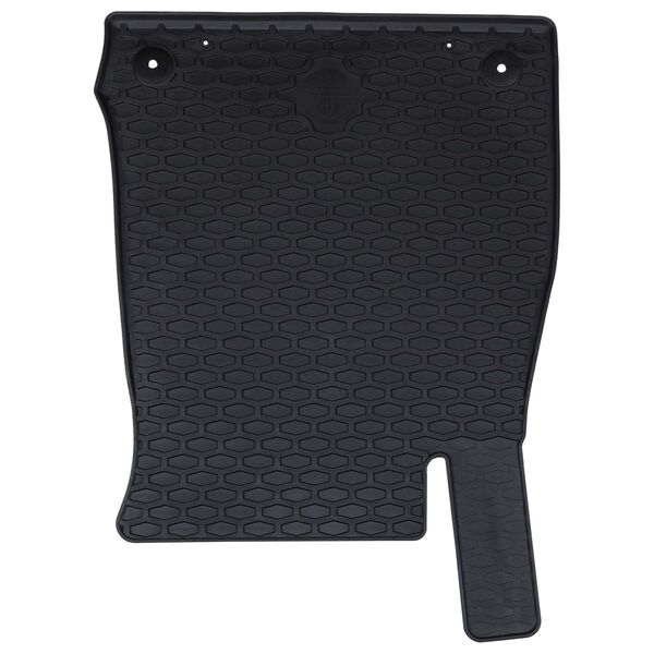 vidaXL Covor pentru mașină 4 pcs Negru Cauciuc