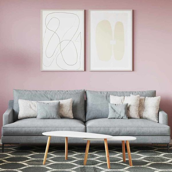 vidaXL Vopsea de perete Roz 16,5 x 16,5 x 15,9 cm Print pe perete