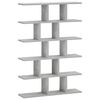 vidaXL Raft de perete Gri Beton 70 x 17 x 101 cm Lemn prelucrat