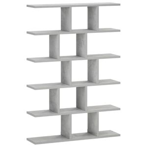 vidaXL Raft de perete Gri Beton 70 x 17 x 101 cm Lemn prelucrat