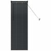 vidaXL Jaluzea venetiană Negru 130 x 40 cm 25 mm Aluminiu