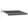 vidaXL Cort electric retractabil Antracit 3,5 x 2,5 m