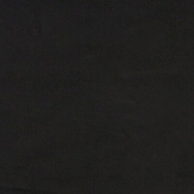 vidaXL Banchetă cu spătar, negru, 119,5x64,5x75 cm, catifea