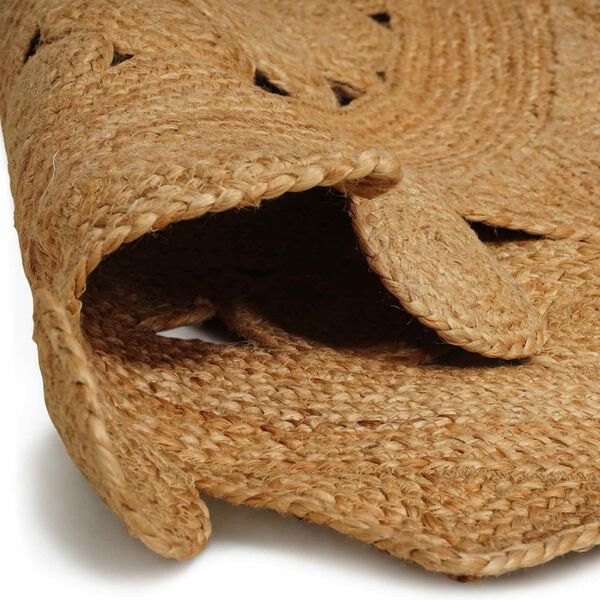 vidaXL Covor Maro Ø 210 cm Iută